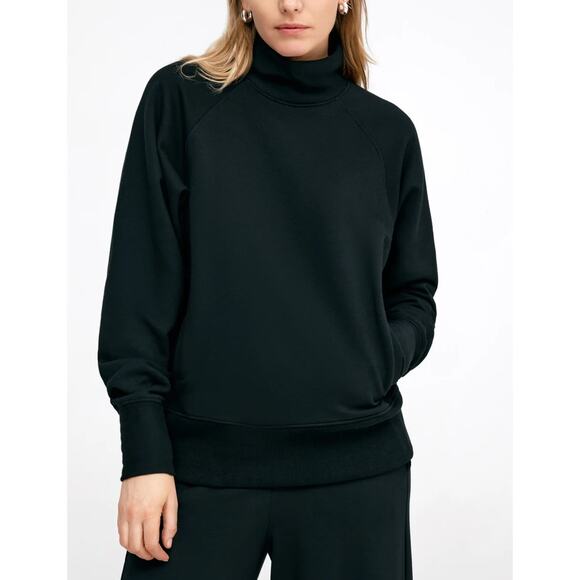 NWT Marcella Torrence Sweatshirt- Black-Size S - Picture 1 of 8